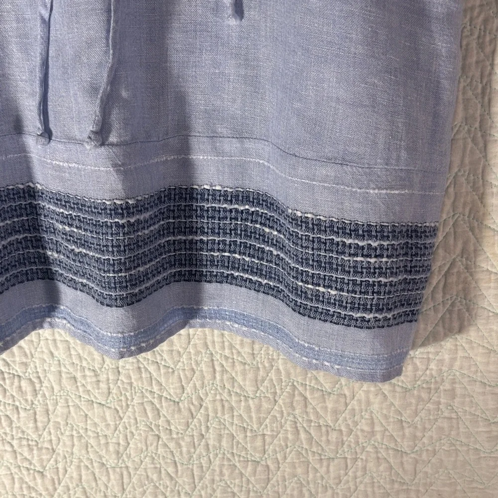 Dylan Light Blue Fabric with Tag Detail - Picture 8 of 9